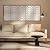 Ekena Millwork WALW24X24X0375MARWA Marion 3/8"T Decorative Fretwork Wall Panels, 23 3/8"W X 23 3/8"H, Walnut