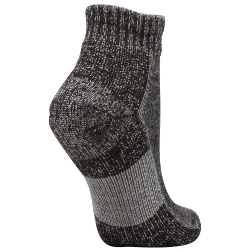 Thorlos Trail Running Mini Crew 3-Pair Pack Charcoal Lg (Men's Shoe 9-12.5, Women's Shoe 10.5-13) #TOP1