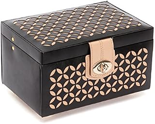 WOLF Chloé Small Jewelry Box, 5.5x8.25x4.5, Gold
