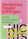  Programmheft Janne Teller NICHTS. WAS IM LEBEN WICHTIG IST Premiere 11. März 2022 Spielzeit 2021 / 22 963