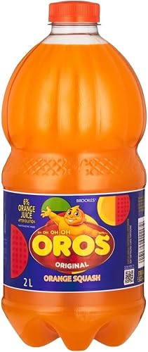 Oros Orange Flavoured Drink Squash, 2L Bottle