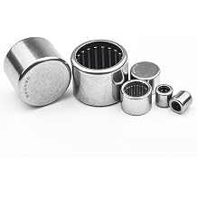 Bearing, Half Closed Needle Roller Bearings Without Inner Ring BK 3012 3026 2520 0808 1015 0912 1712 Corrosion Resistance and High StrengthBK2220 22x28x20 5Pcs