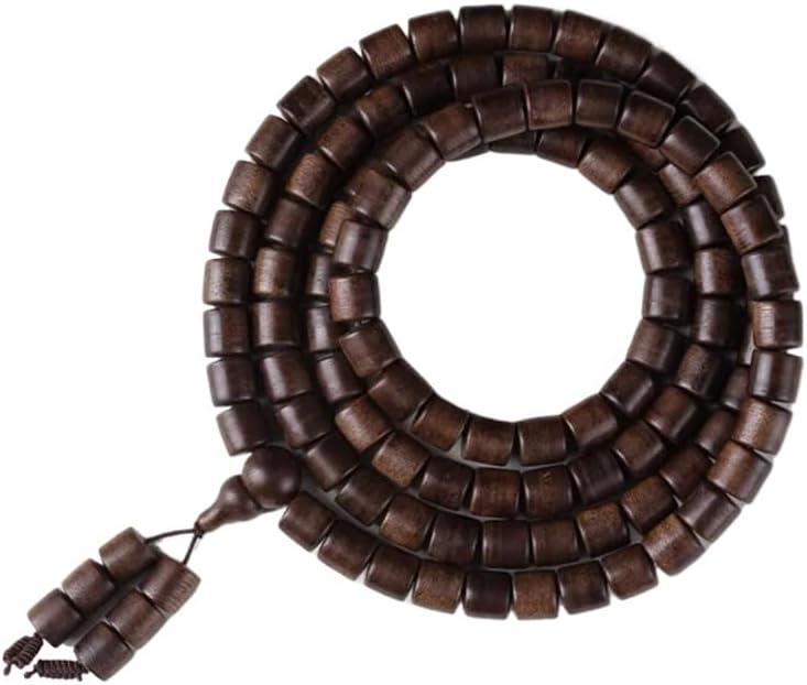 Agarwood 8mm Real Natural Brunei Agarwood Bracelets Buddhist Prayer Agarwood Bead Mala