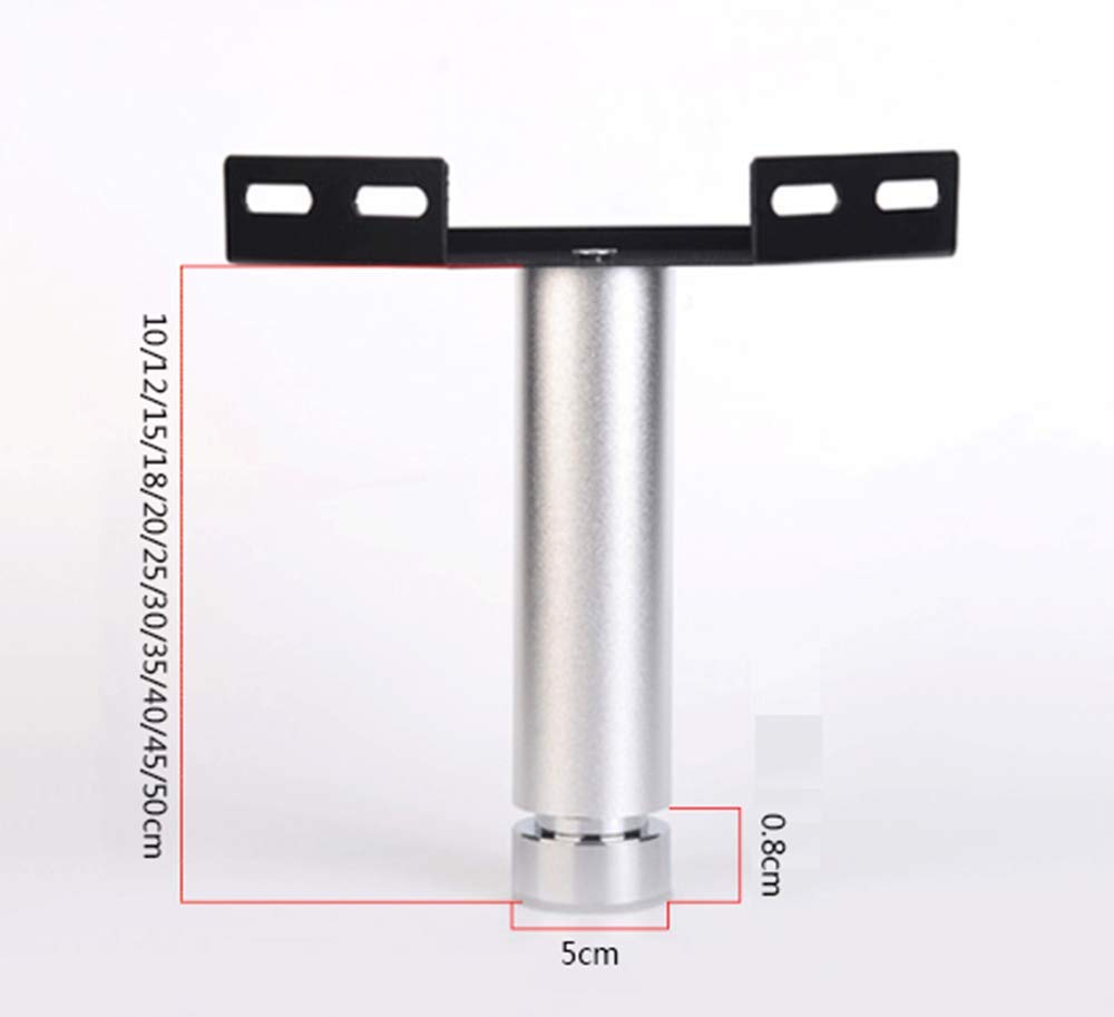 Furniture legs Piedino per Letto * 4, Piedino di Supporto per mobili, Attacco codice Angolo Letto Elemento di Fissaggio