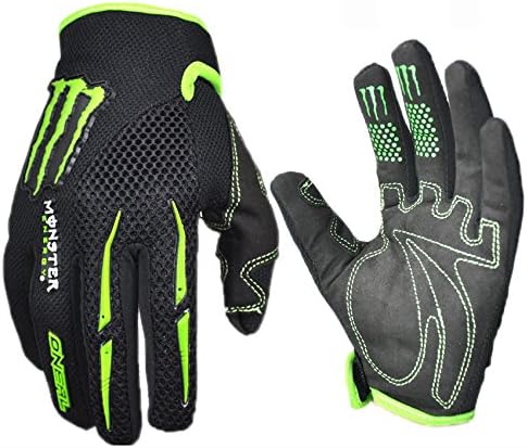 New Monster Ghost Claw Gloves Shockproof Bicycle Gloves Riding Mountain Bike Outdoor Motorcycle Full Finger XL Size