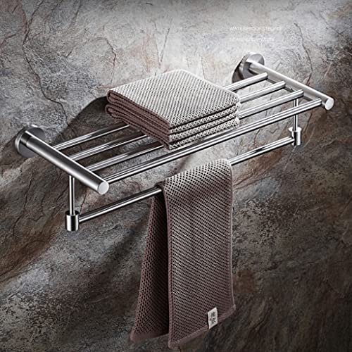 Solution gain de place avec ce porte-serviette de 50cm contre le désordre de douche - 6