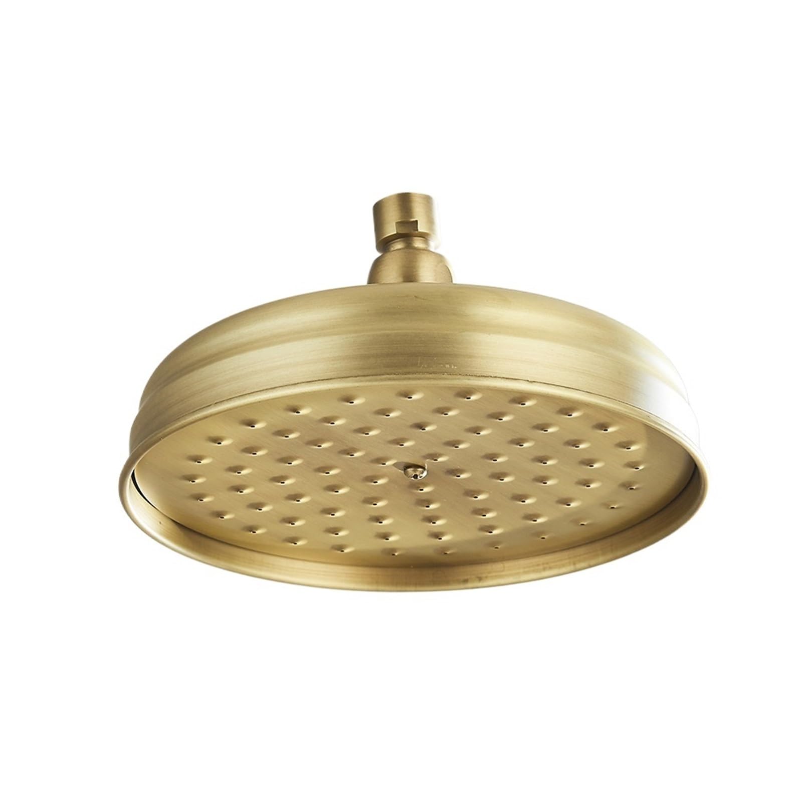 Zymjzbetic Shower Head Brass Golden Rainfall Shower Head Faucet Bathroom Replace Rain Showerhead Antique Accessory(Yellow)