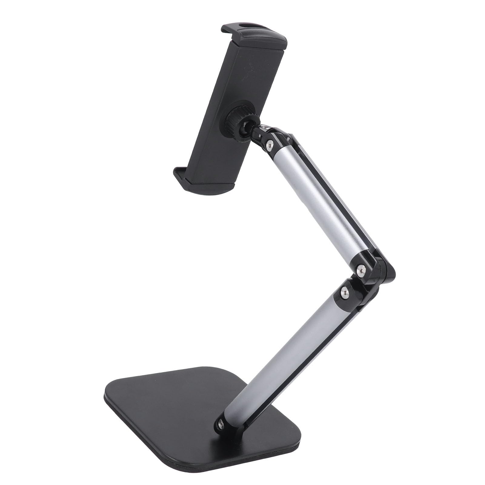 Fabater Supporto per Telefono, Supporto per Tablet Regolabile in Altezza e Angolazione per Desktop, Stabile Pieghevole per Uso Interno Ed Esterno