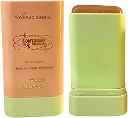 Contorno Stick Cremoso Yoyomaquiamor Bastão Facial com Textura Suave Efeito Bronzeado (Cor 02)