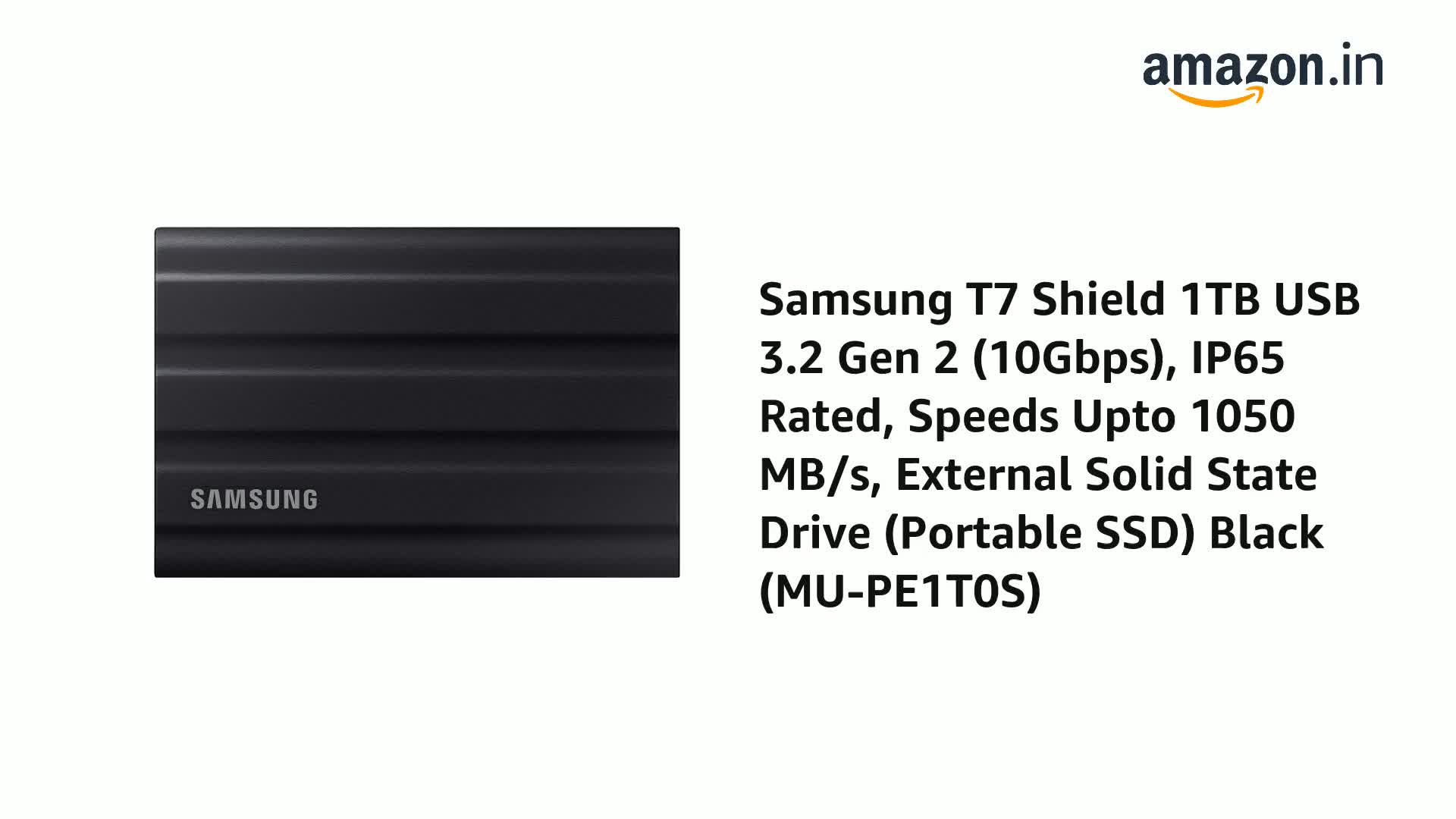 Samsung T7 Shield Portable SSD