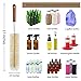 ALINK 5-Pack Bottle Brush Cleaner - Long Bamboo Handle Water Bottle Straw Cleaning Brush for Washing Narrow Neck Beer Wine Decanter, Sports Bottle, Thermos, Flask