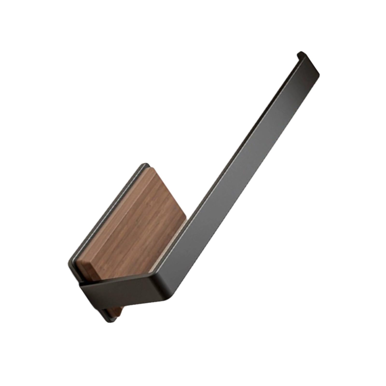 CAZSTYK Walnuts Kitchen Roll Holder Wood Paper Towel Dispenser for Countertops Organization and Easy Access Natural Wood Kitchen Organizers
