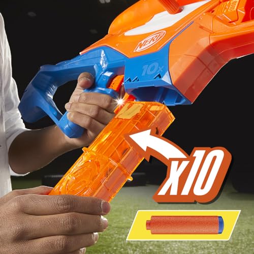 Nerf N Series Pinpoint Blaster, mit 10er Clip-Magazin und 18 Nerf Darts, nur mit Nerf N1 Darts kompatibel, für Jungen, Mädchen und erfahrene Spieler