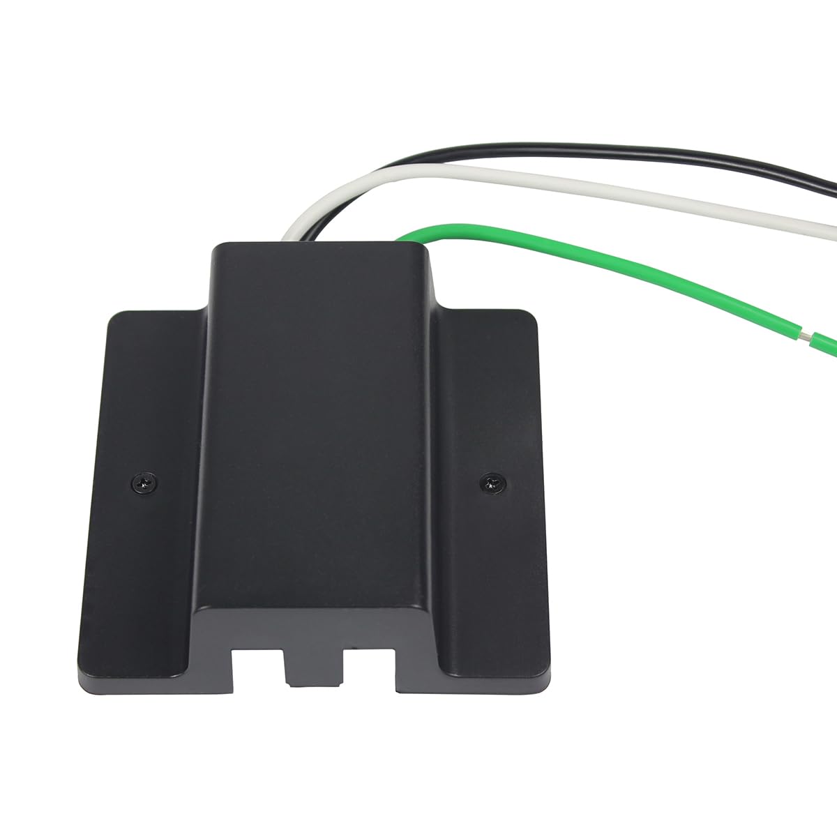 RAC6006 H Track Floating Canopy Connector, Compatible with Halo Track System, 120V 20A, Black, UL Listed