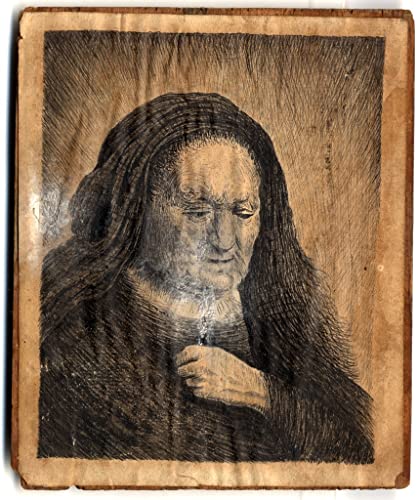 Poster Rembrandt Mère main sur la poitrine une œuvre d'art intemporelle pour sublimer votre foyer