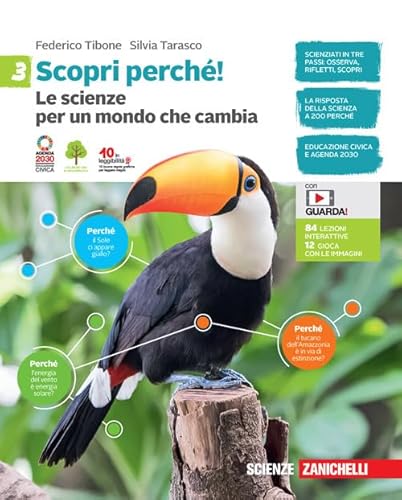9788808663993  Scopri perché! Le scienze per un mondo che cambia. Per la Scuola media. Con e-book