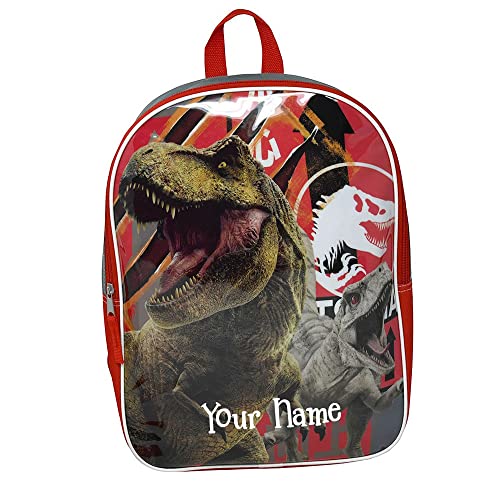 Jurassic World Backpack Officially Licensed Dinosaur School Supply Tote 6 Inch Shoulder Bag with Custom Name2