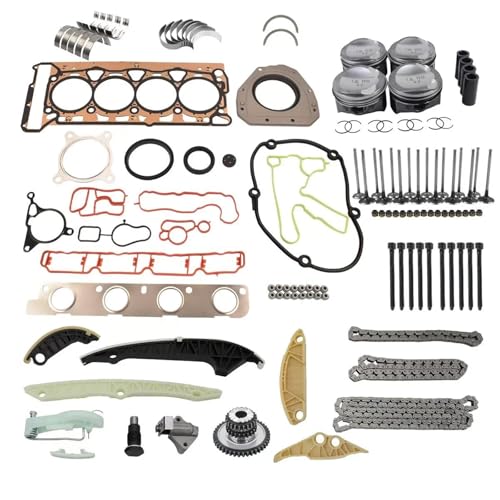 Kit reconstrucción pistón 23mm para motor A3 A4 1.8TSI CDA con cadena de distribución