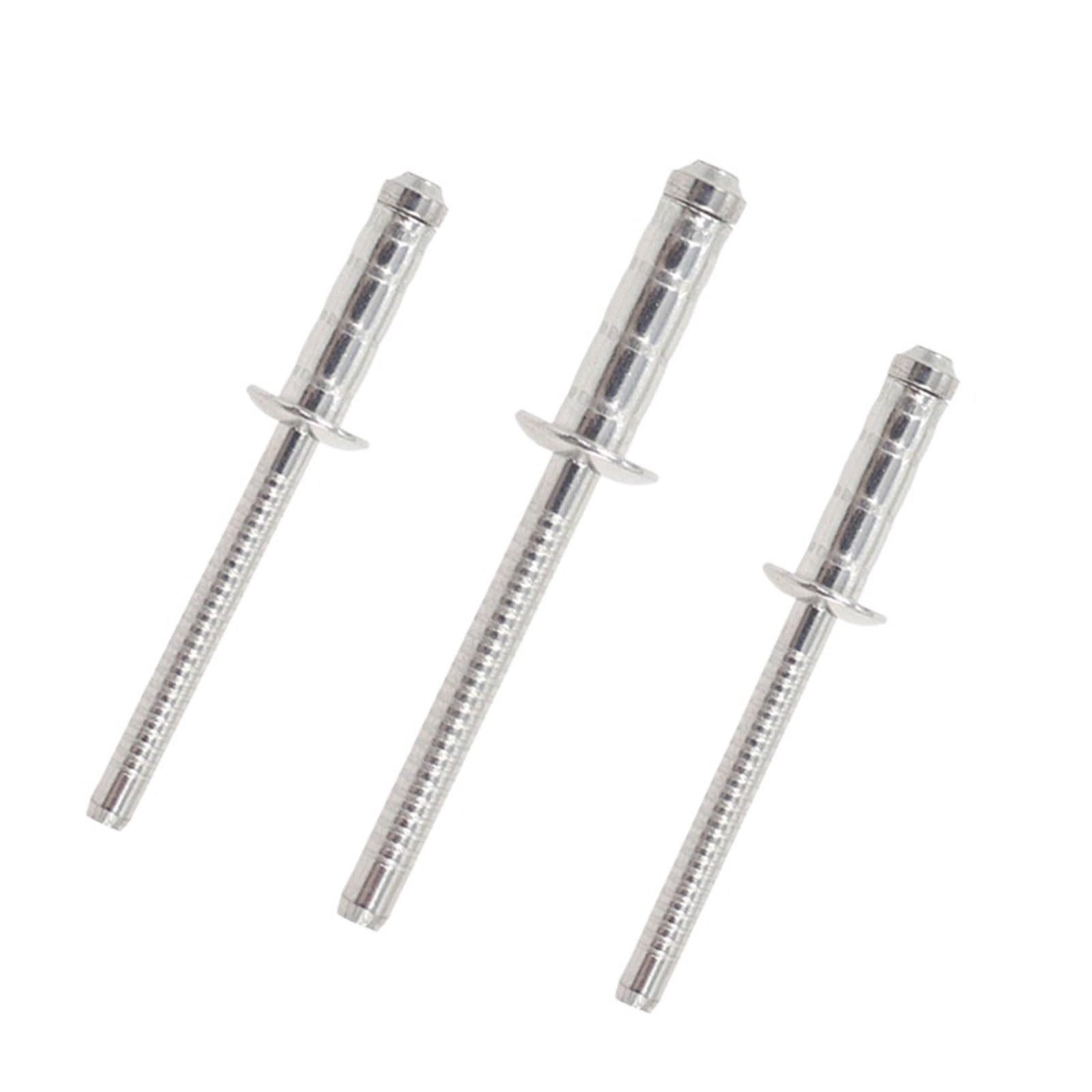 Nity aluminiowe, Zestaw nitów zrywalnych Multi-Grip ze stali nierdzewnej, 500 sztuk w różnych rozmiarach(4x25 Mm)