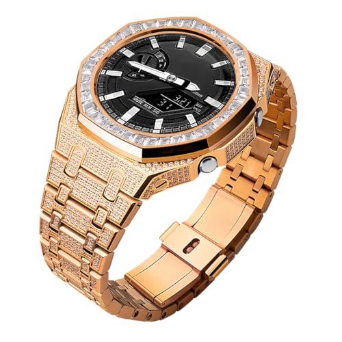 GA2100 EHb`P[Xohp[cAtXNGA_Chx[ X`[^P[X Modifiy Moded Mods ACXOpLbg Casioak G-shock Ga-2100/Ga-2110/GA-B2100ɑΉ (sN