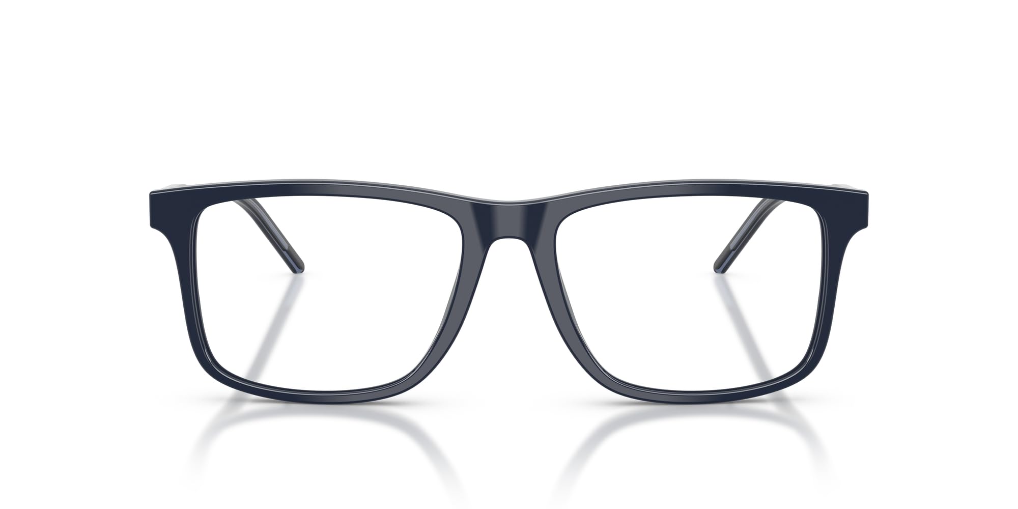 Emporio Armani Męskie kwadratowe oprawki na okulary na receptę Ea3257