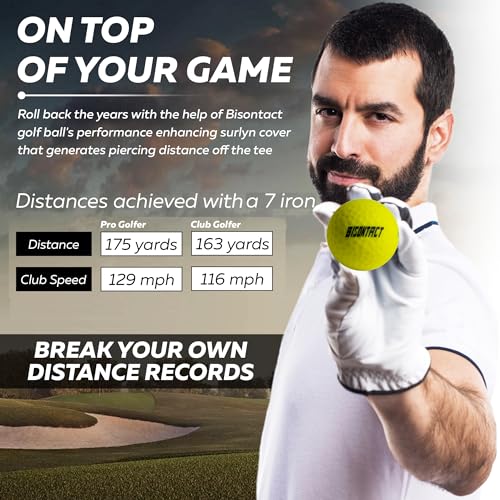 Image of ALTIUS Y Yellow Golf Balls 24 Pack | High Visibility Matte Finish | Long Distance, Soft Feel & Control | USGA Conforming Golf Balls