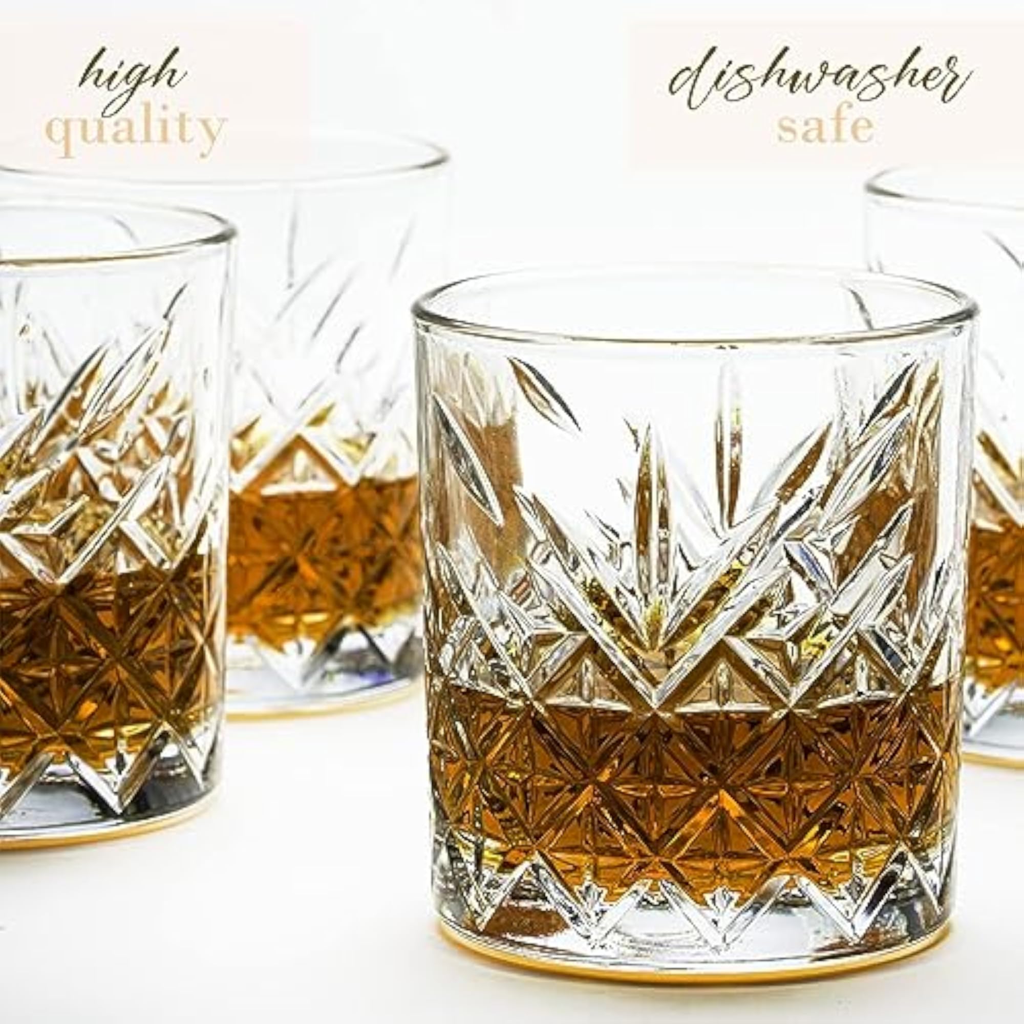 Kamnile Drinking Glass Set of 1, 345ml