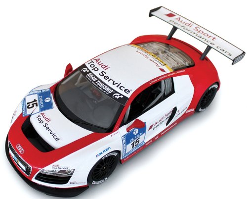 Audi R8 voiture radio commandée RASTAR 46800 échelle 1/24 rouge