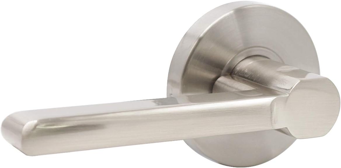 Get Popular Offer One-Side Dummy Levers for Interior Door in Nickel Finished,5Pack,Zinc Alloy Material