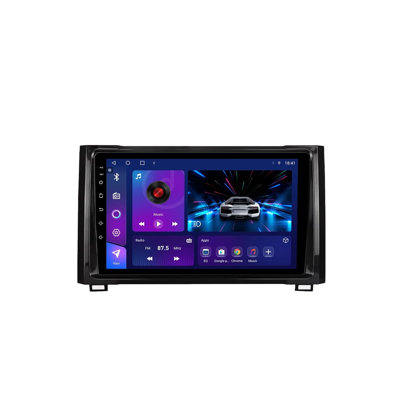 Generico Autoradio Android 15 2 DIN con Schermo Touchscreen da 9 Pollici per Toyota Tundra XK50 2014-2021 con Telecamera Posteriore/CarPlay/Bluetooth/FM/GPS/USB/comandi al Volante/Audio per Auto (EP2