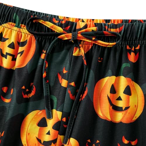 TUONROAD Mens Christmas Pyjama Jogger 3D Pattern Loose Lounge Sleepwear Leisure Pajama Pant3