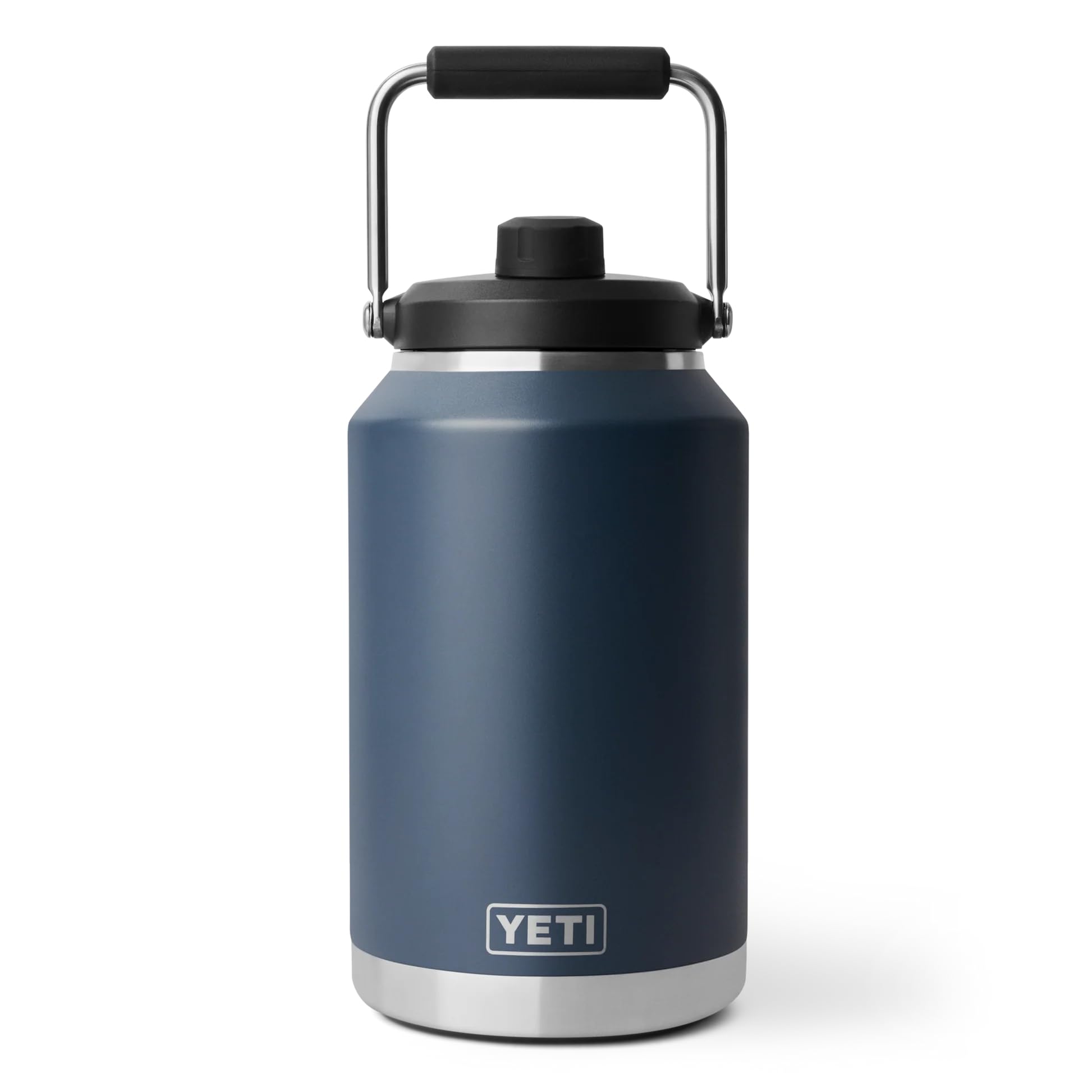 YETI Rambler Carafe isotherme en acier inoxydable avec bouchon magnétique, bleu marine, 1 g (3,7 l)