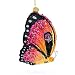 BestPysanky Butterfly Glass Christmas Ornament