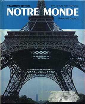 Unknown Binding Notre Monde: [level 2] (Invitation au franc¸ais) Book