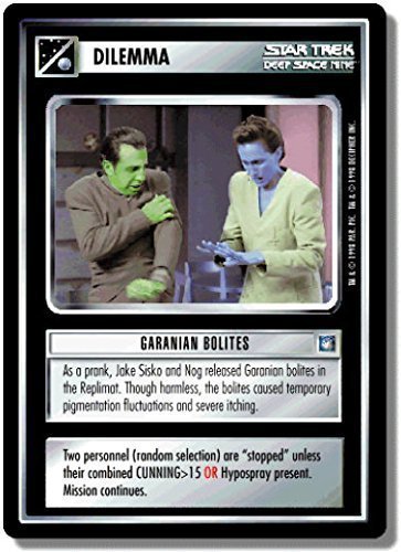 Decipher Star Trek CCG 1E DS9 DEEP Space Nine GARANIAN BOLITES 20C