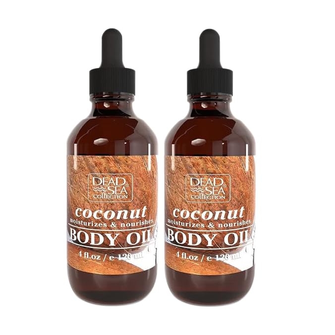 Katsy StyleCoconut Body Oil – Nourishing, Hydrating, and Youthful Glow for Delicate Skin (Pack of 2)