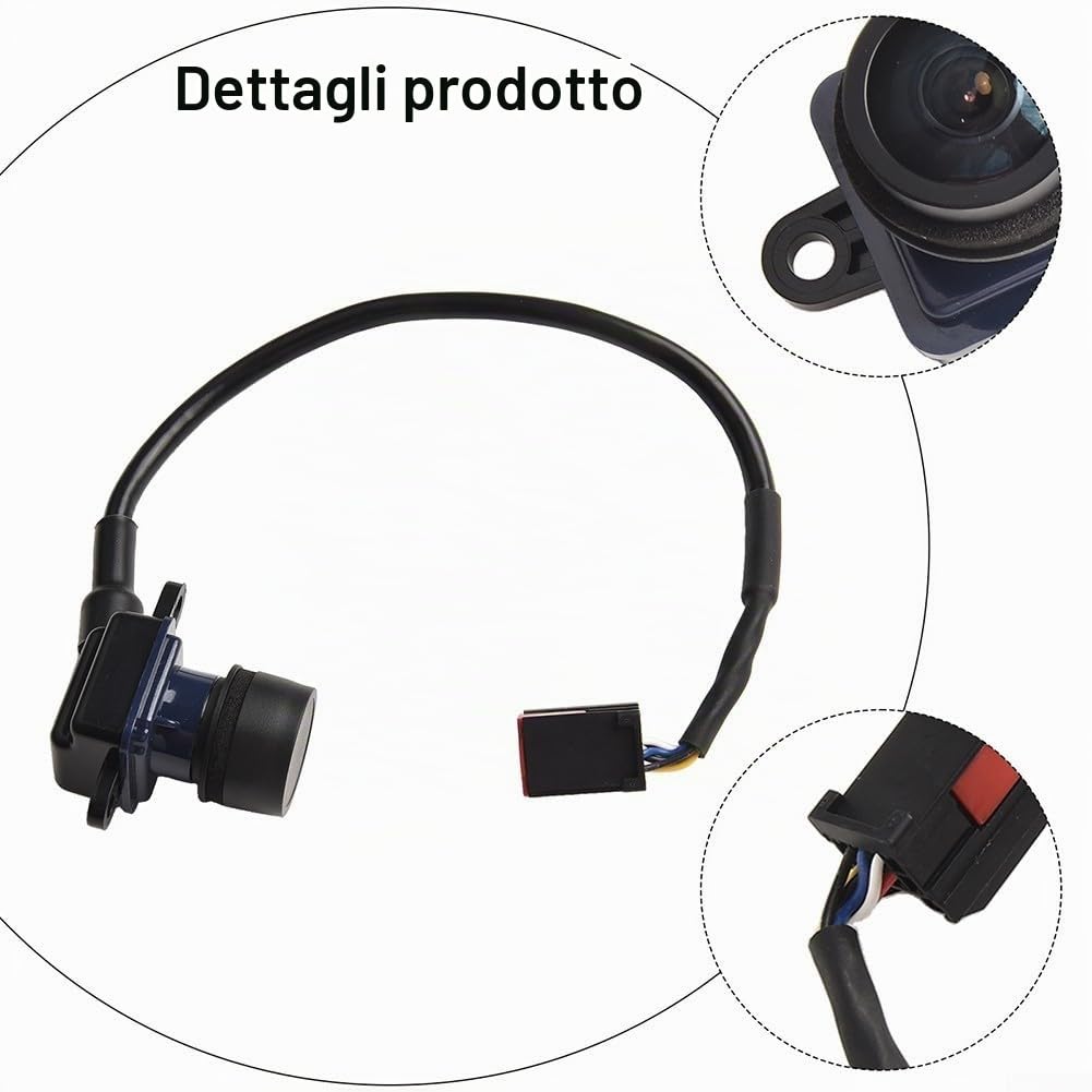 Telecamera posteriore 7355951810 per veicoli Fiat, Telecamera di Assistenza Al Parcheggio, soluzioni di visibilità migliorate
