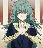 GJBXP Biamoxer Tokyo Ghoul Sen Takatsuki Eto 80cm Long Green Ombre Heat Resistant Cosplay Costume Wig