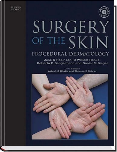 Surgery of the Skin: Textbook with DVD 0323027520 Book Cover