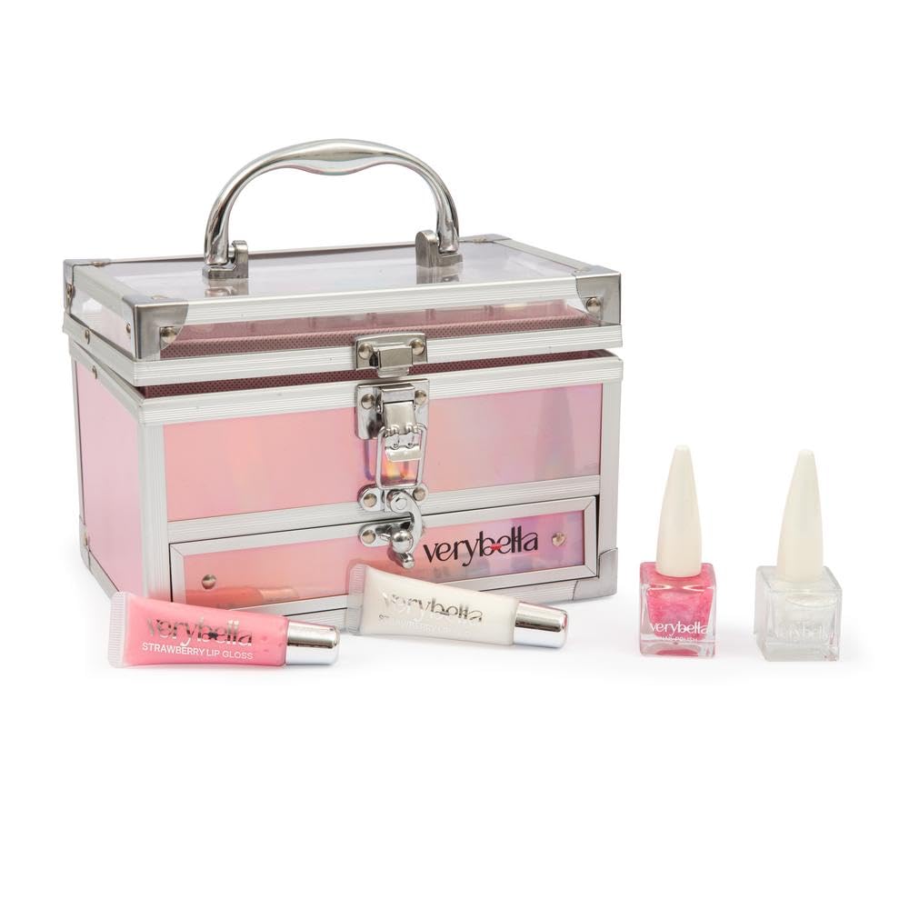 Verybella Makeup Case with Handle, 20 x 13 x 14 cm