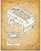 Foosball Table - 11x14 Unframed Patent Print - Great for Retro Home and Game Room Decor