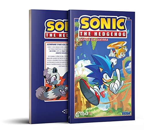 Sonic The Hedgehog – Volume 1: Depois da guerra ( ACOMPANHA PÔSTER E MARCADOR)
