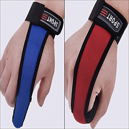 Kalsfisuia 4 Pcs Fishing Glove - Single Finger Elastic Band Anti Slip Protector Glove for Outdoor Use, Multicolour - Image 4