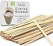 Wooden Coffee Stir Sticks 1500 Count - Eco-Friendly Splinter-Free Birch Wood - Disposable Coffee, Tea, Beverage Mixing Stirrers with Round Ends