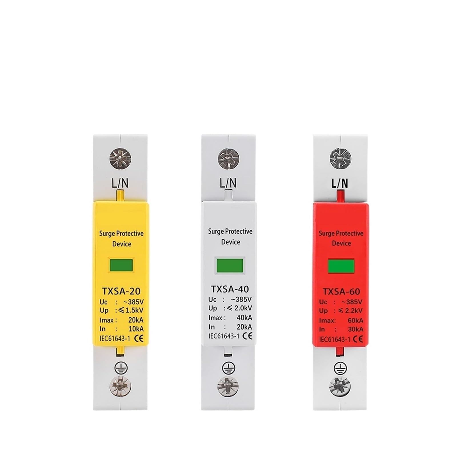 Parafoudre AC 1P protection contre les surtensions 385V