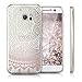 kwmobile TPU Silicone Case for HTC 10 - Crystal Clear Smartphone Back Case Protective Cover - Light Pink White Transparent