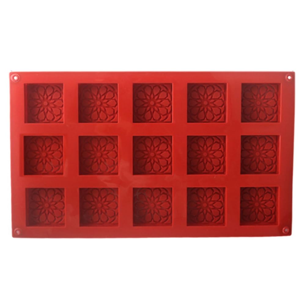 CTRLZS Silicone Mousse Cake Mold Tart Baking Molds Cake Decoration Mold Sweet Mousse Mold,Square