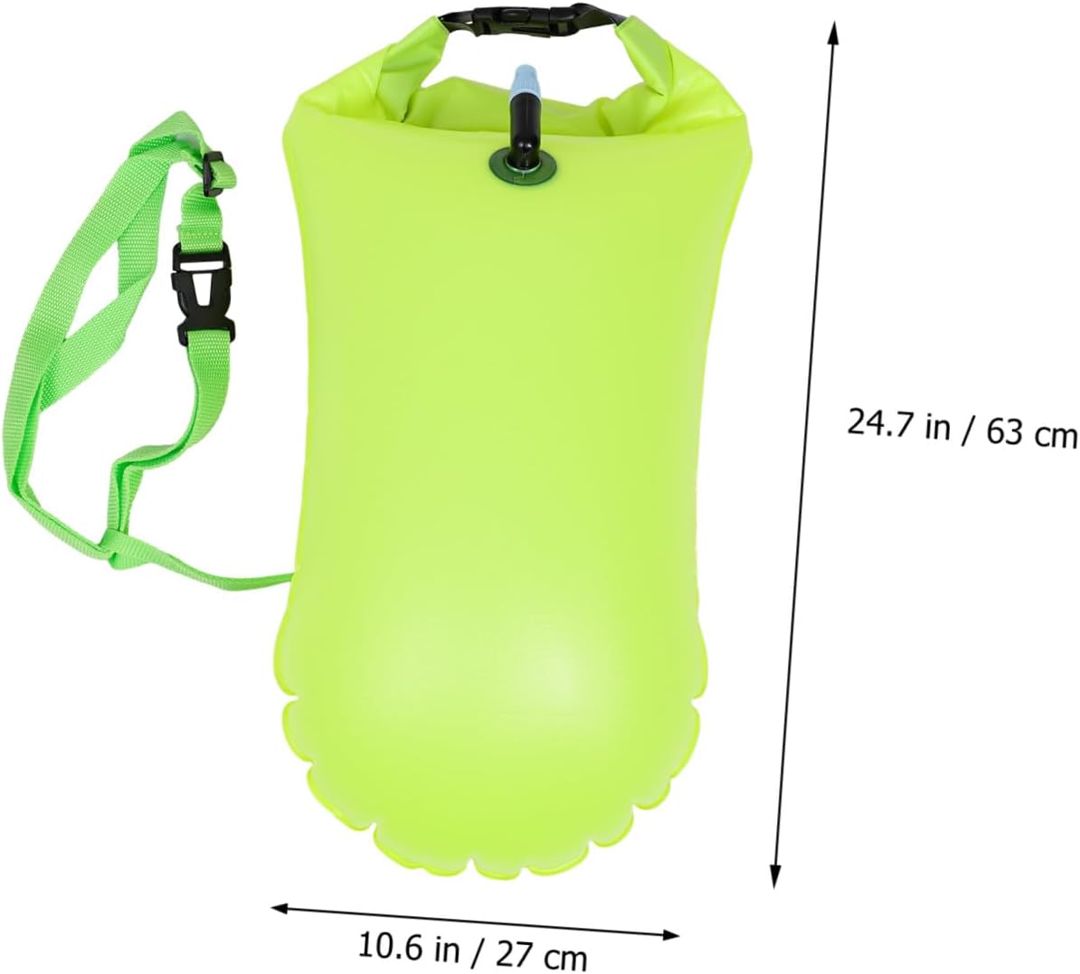 2pcs Inflatable Swim Buoy Pouch for Outdoor Swimming Portable Storage Bags for Safety Multi-Functional Swim Accessories for Summer Adventures