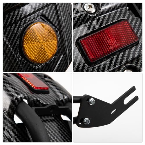Image of Motorcycle Rear Fender Mud Guard Motorbike Mudguard for CBR650 MT09 GW250 CB190R Rear Cover Splash Guard Protector (Type C)