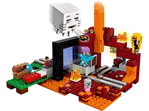 Image of LEGO Minecraft The Nether Portal 21143